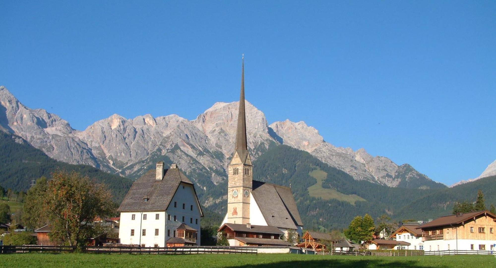 Ferienwohnung Haus Machreich Maria Alm am Steinernen Meer Exterior foto
